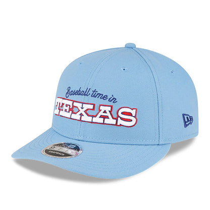 This is a All Star Game MLB All Star Game Flag Pastel Blue Low Profile 9FIFTY Cap 3