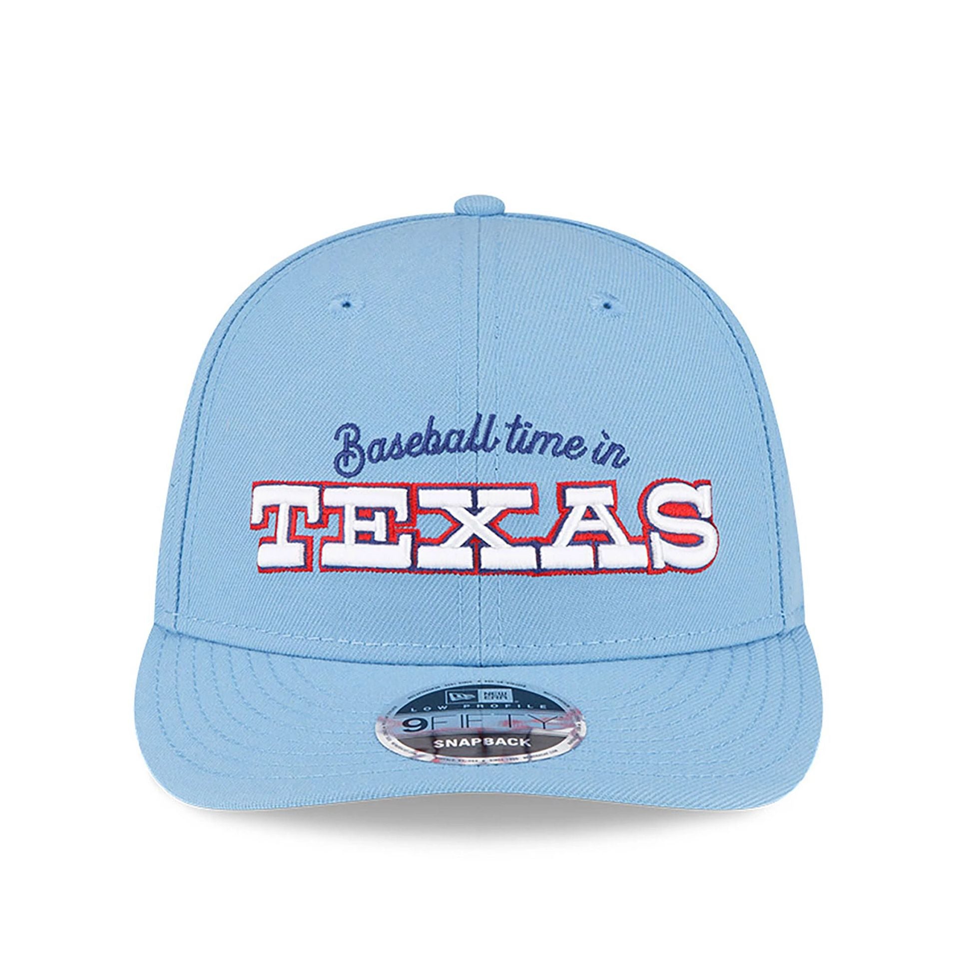 This is a All Star Game MLB All Star Game Flag Pastel Blue Low Profile 9FIFTY Cap 4