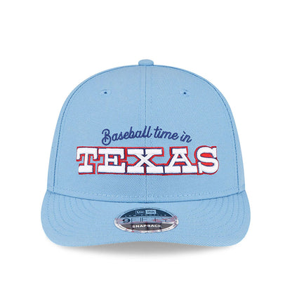 This is a All Star Game MLB All Star Game Flag Pastel Blue Low Profile 9FIFTY Cap 4