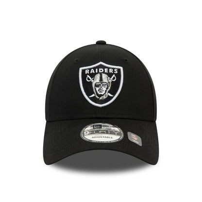 This is a Las Vegas Raiders NFL Side Patch Black 9FORTY Adjustable Cap 3