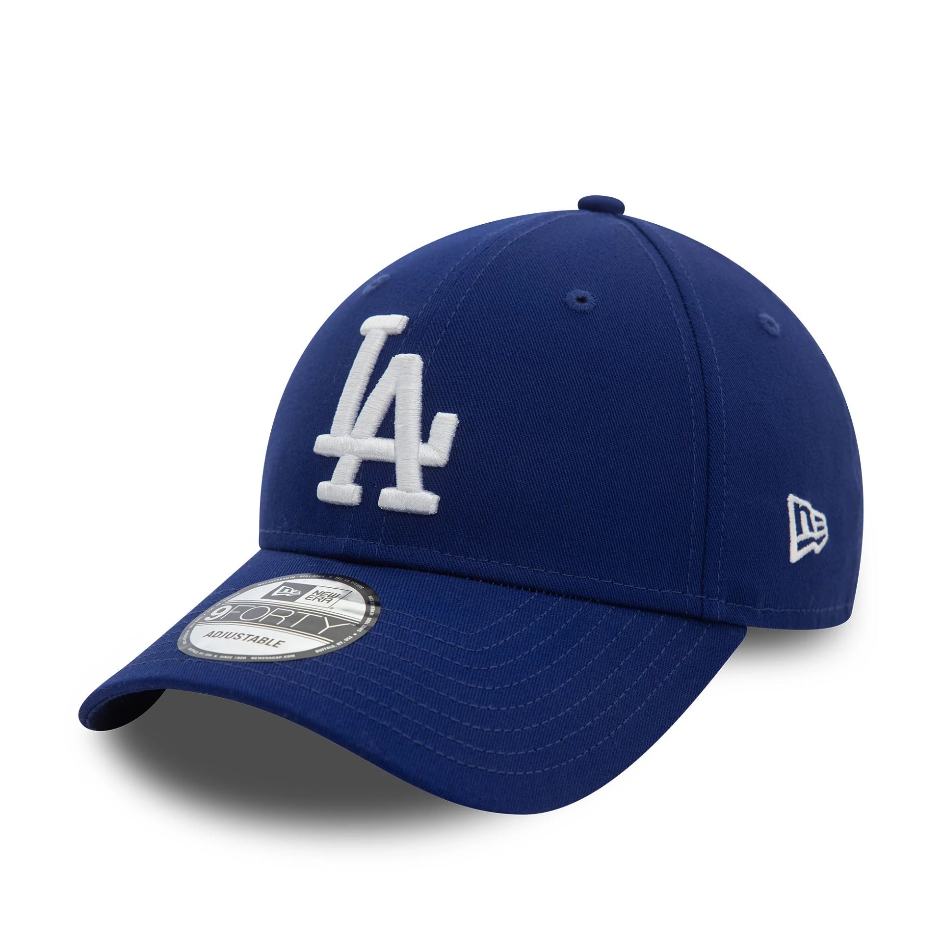 This is a LA Dodgers MLB Side Patch Dark Blue 9FORTY Adjustable Cap 1