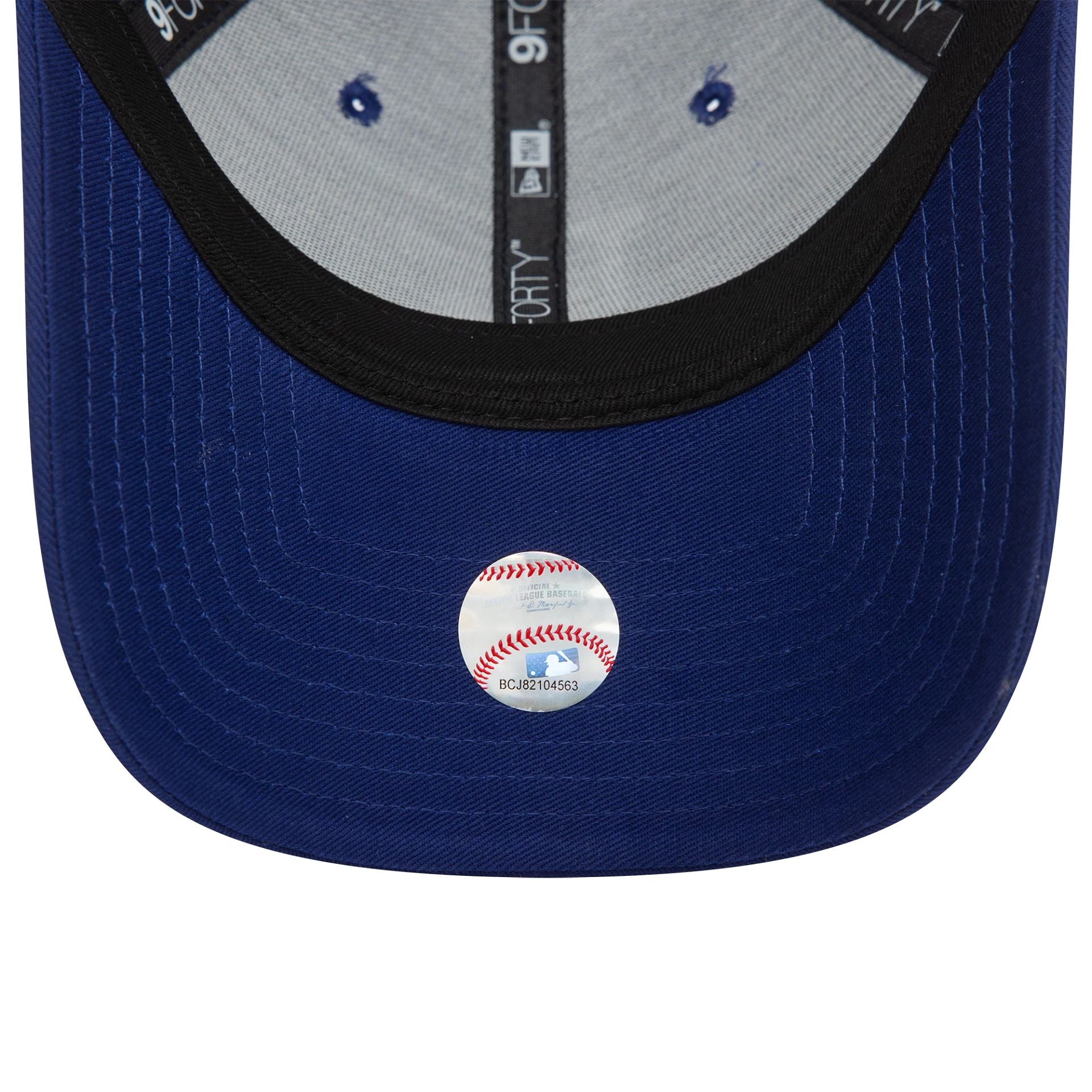 This is a LA Dodgers MLB Side Patch Dark Blue 9FORTY Adjustable Cap 5