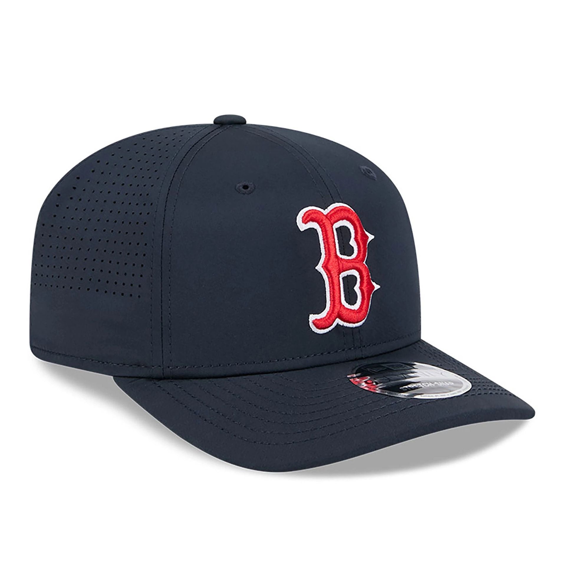 This is a Boston Red Sox AC Performance Navy 9SEVENTY Stretch Snap Adjustable Cap 4