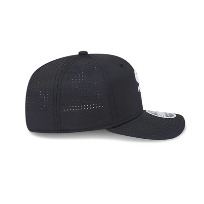 This is a Chicago White Sox AC Performance Black 9SEVENTY Stretch Snap Adjustable Cap 6