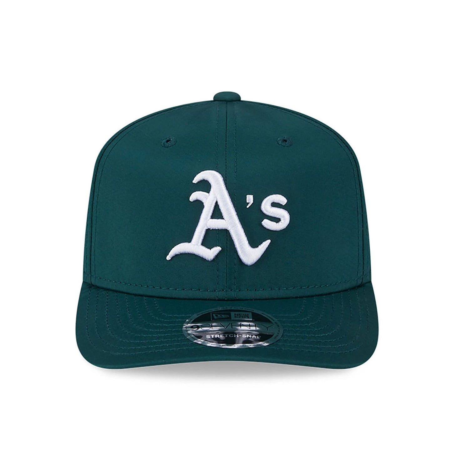 This is a Oakland Athletics AC Performance Dark Green 9SEVENTY Stretch Snap Adjustable Cap 3