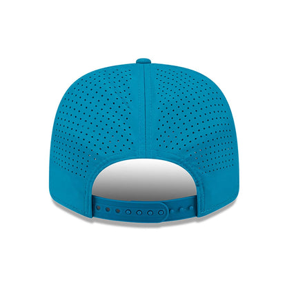 This is a Jacksonville Jaguars AC Performance Turquoise 9SEVENTY Stretch Snap Adjustable Cap 5