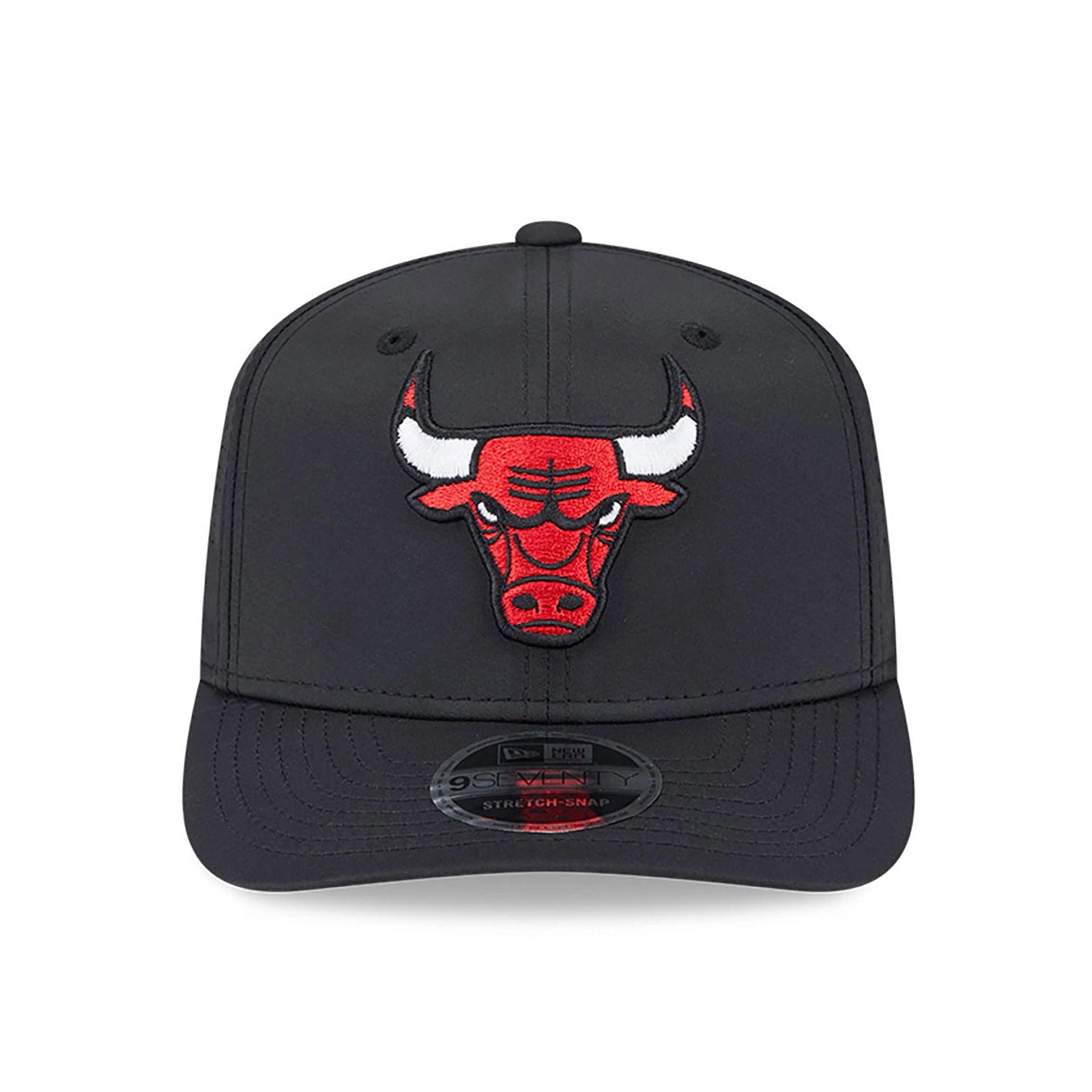 This is a Chicago Bulls AC Performance Black 9SEVENTY Stretch Snap Adjustable Cap 3