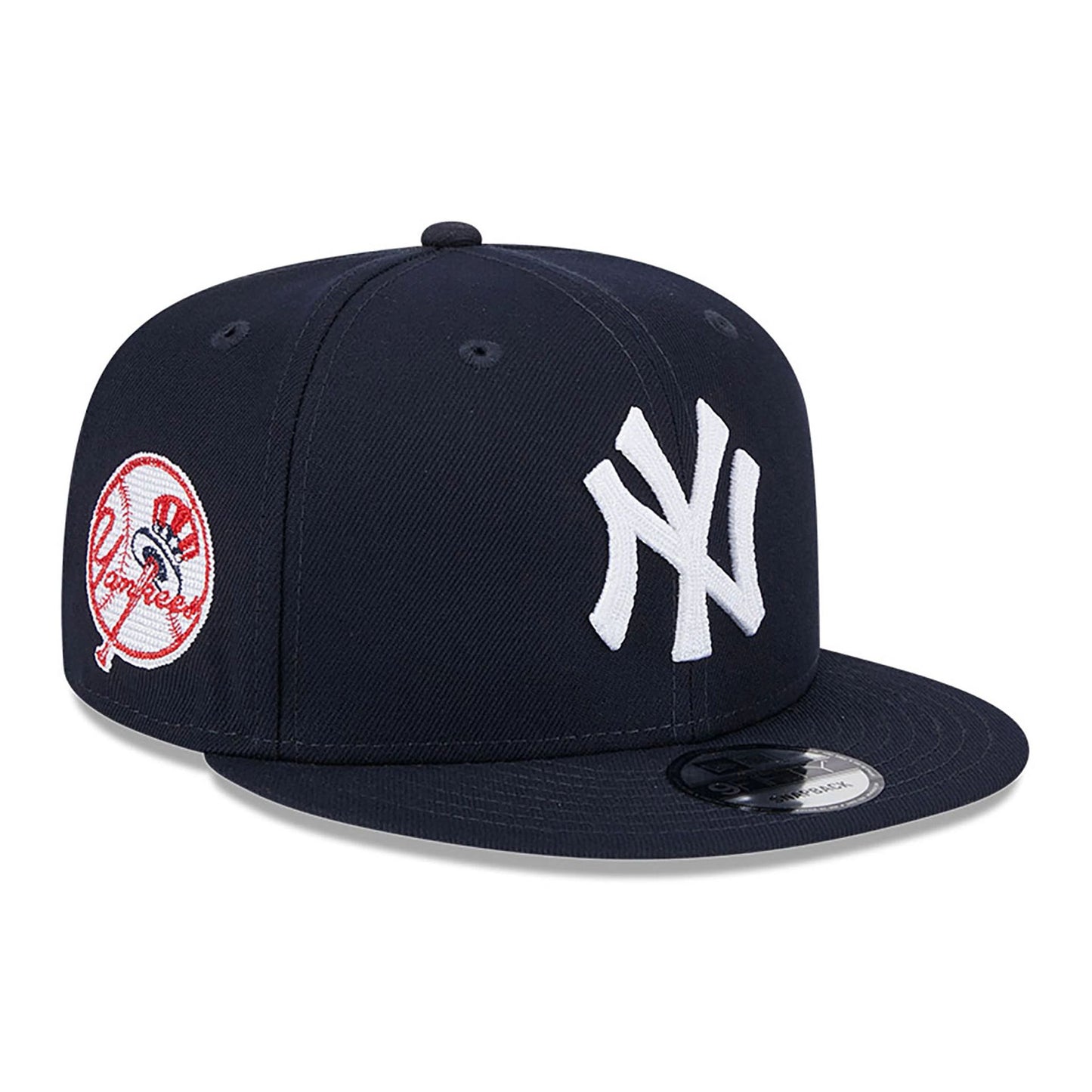 This is a New York Yankees MLB x Alpha Industries Navy 9FIFTY Snapback Adjustable Cap 3