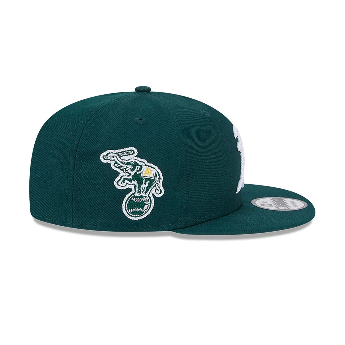 This is a Oakland Athletics MLB x Alpha Industries Dark Green 9FIFTY Snapback Adjustable Cap 6