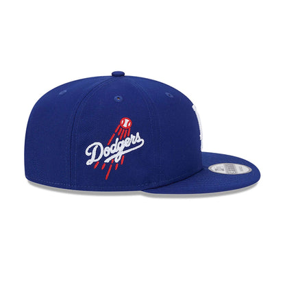 This is a LA Dodgers MLB x Alpha Industries Dark Blue 9FIFTY Snapback Adjustable Cap 6