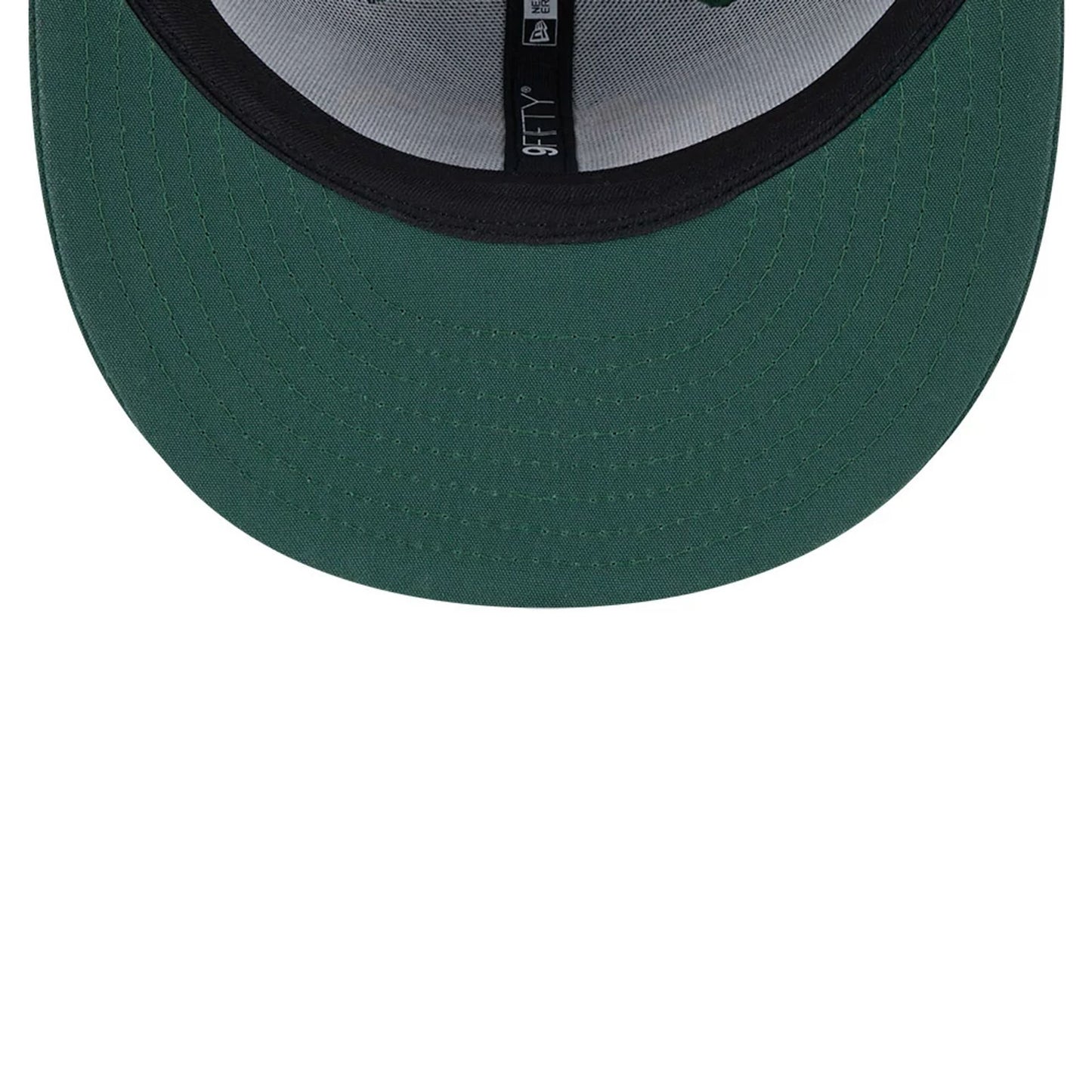 This is a Green Bay Packers NFL x Alpha Industries Dark Green 9FIFTY Snapback Adjustable Cap 5