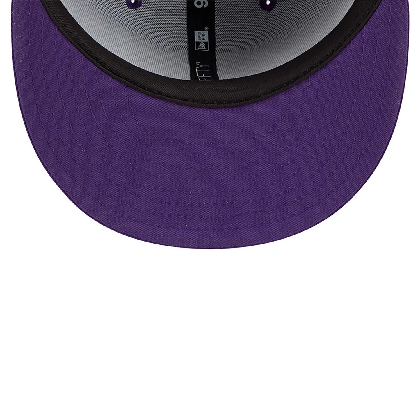 This is a LA Lakers NBA x Alpha Purple 9FIFTY Snapback Cap 4