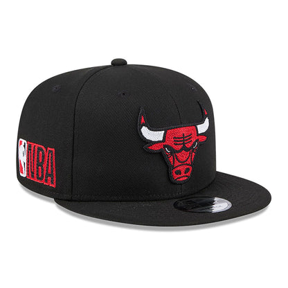 This is a Chicago Bulls NBA x Alpha Industries Black 9FIFTY Snapback Cap 3