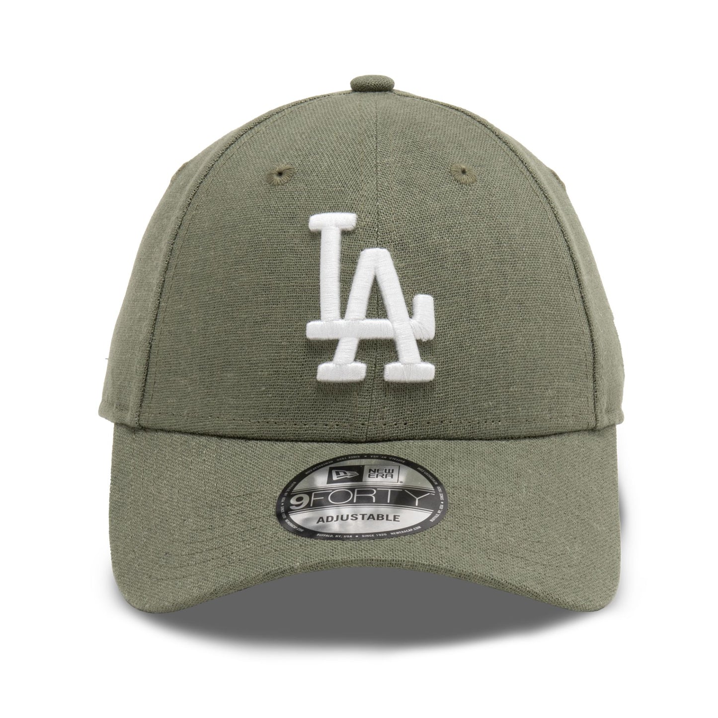 This is a LA Dodgers MLB Linen Green 9FORTY Adjustable Cap 2