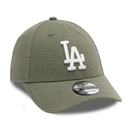 This is a LA Dodgers MLB Linen Green 9FORTY Adjustable Cap 3