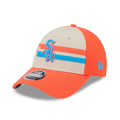 This is a Chicago White Sox MLB All Star Game 2024 Orange 9FORTY Stretch Snap Cap 3