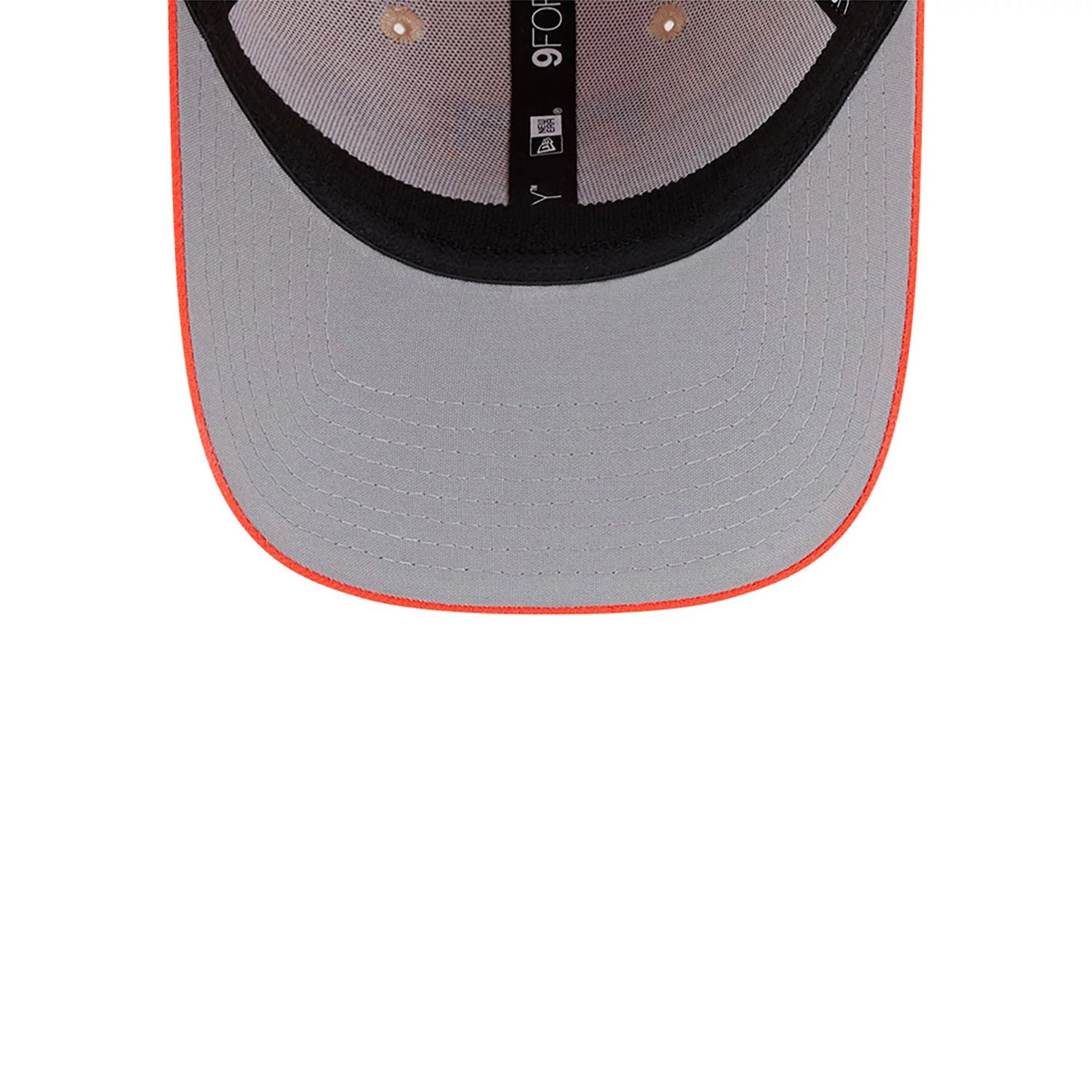 This is a Texas Rangers MLB All Star Game 2024 Bright Red 9FORTY Stretch Snap Cap 2