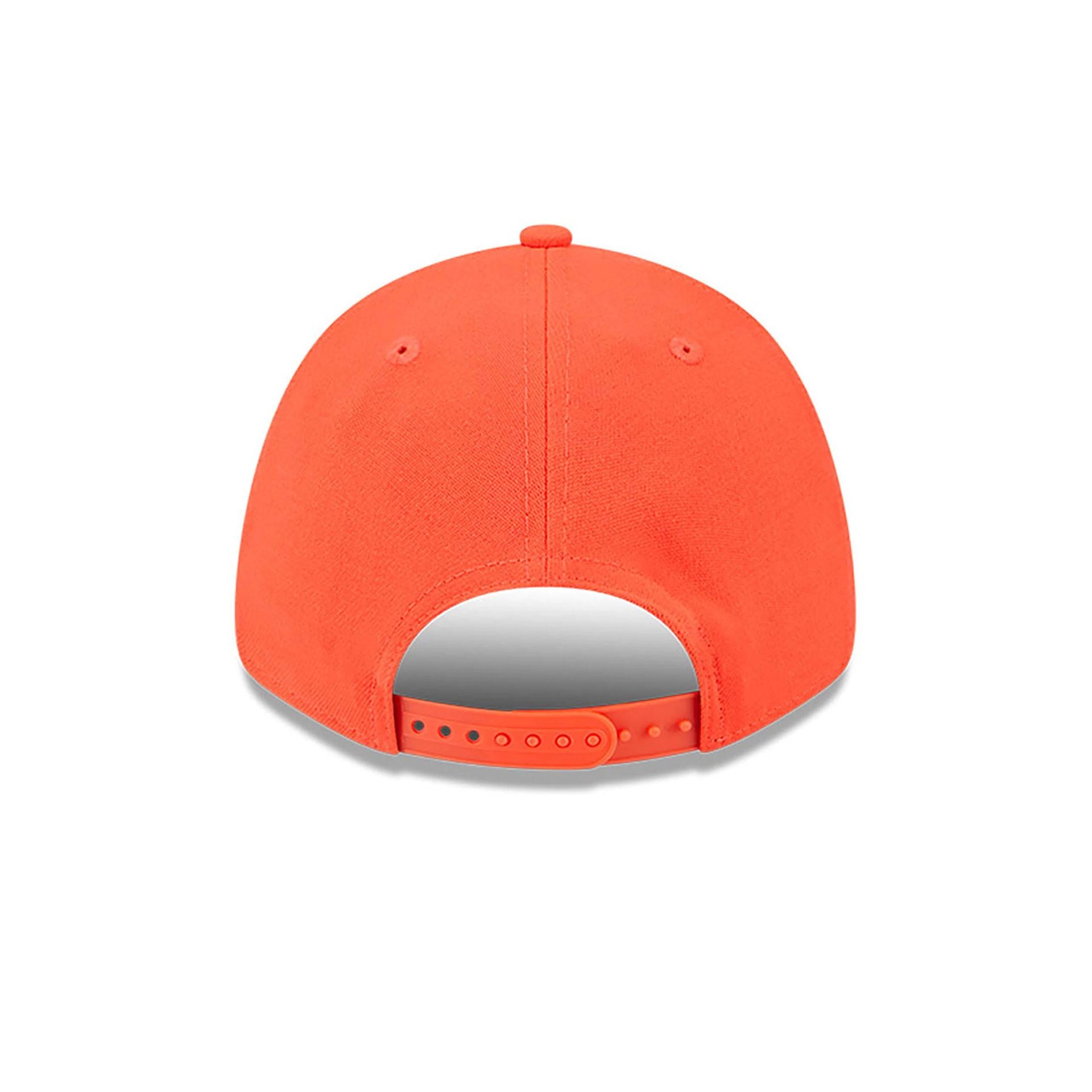 This is a Boston Red Sox MLB All Star Game 2024 Orange 9FORTY Stretch Snap Cap 3