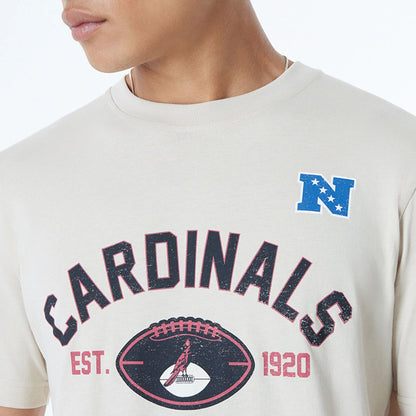 The Male model is wearing Arizona Cardinals NFL 3rd Down Historic Light Beige T-Shirt  6