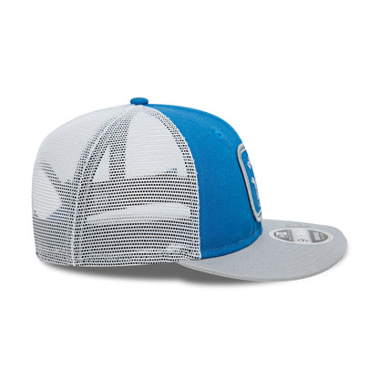 This is a Detroit Lions NFL Patch Blue Low Profile 9FIFTY Snapback Cap 7