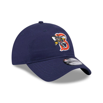 This is a Binghamton Rumble Ponies MiLB Theme Night Navy 9WENTY Adjustable Cap 4