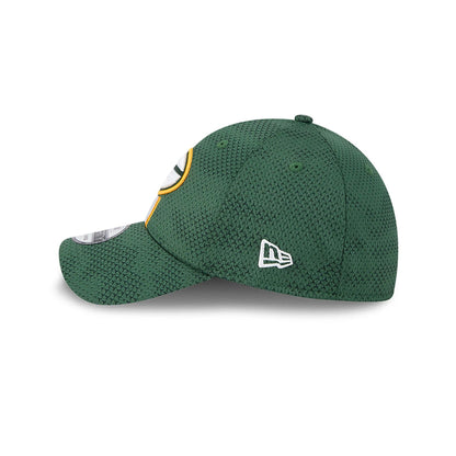 This is a Green Bay Packers NFL Sideline 2024 Dark Green 39THIRTY Stretch Fit Cap 7