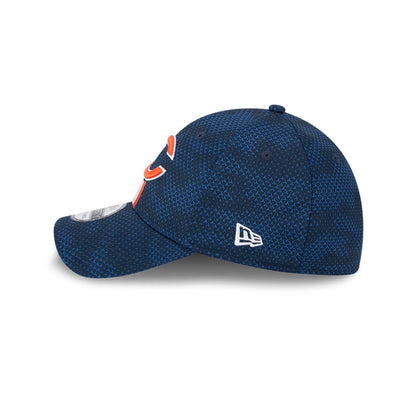 This is a Chicago Bears NFL Sideline 2024 Navy 39THIRTY Stretch Fit Adjustable Cap 5