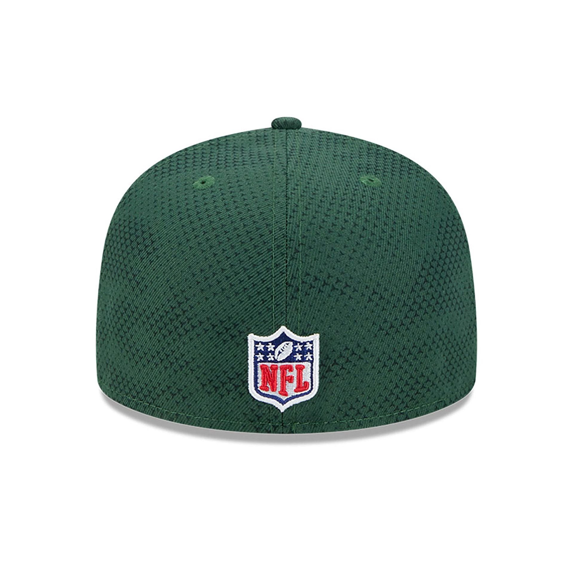 This is a Green Bay Packers NFL Sideline 2024 Dark Green 59FIFTY Fitted Cap 5