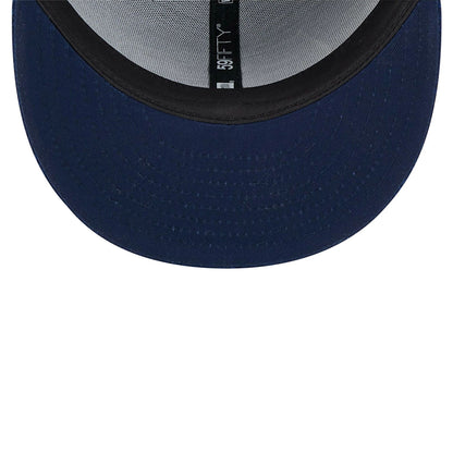 This is a Seattle Seahawks NFL Sideline 2024 Dark Blue 59FIFTY Fitted Cap 4