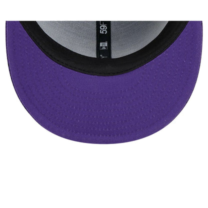 This is a Minnesota Vikings NFL Sideline 2024 Purple 59FIFTY Fitted Cap 7