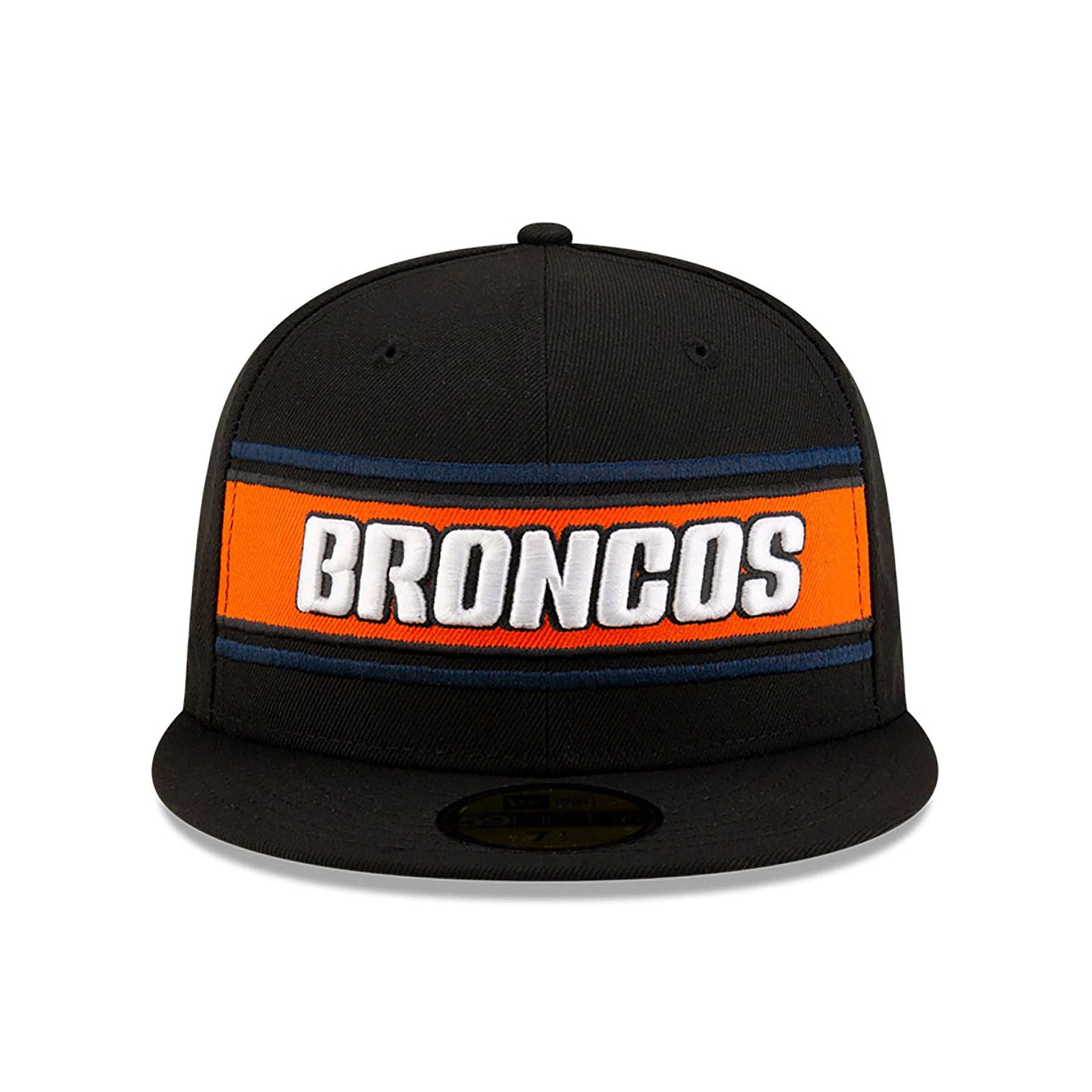 This is a Denver Broncos NFL Sideline 2024 Black 59FIFTY Fitted Cap 3