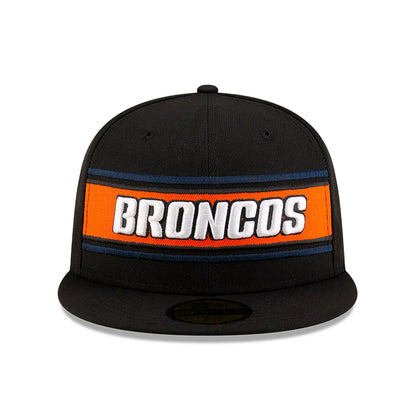 This is a Denver Broncos NFL Sideline 2024 Black 59FIFTY Fitted Cap 3