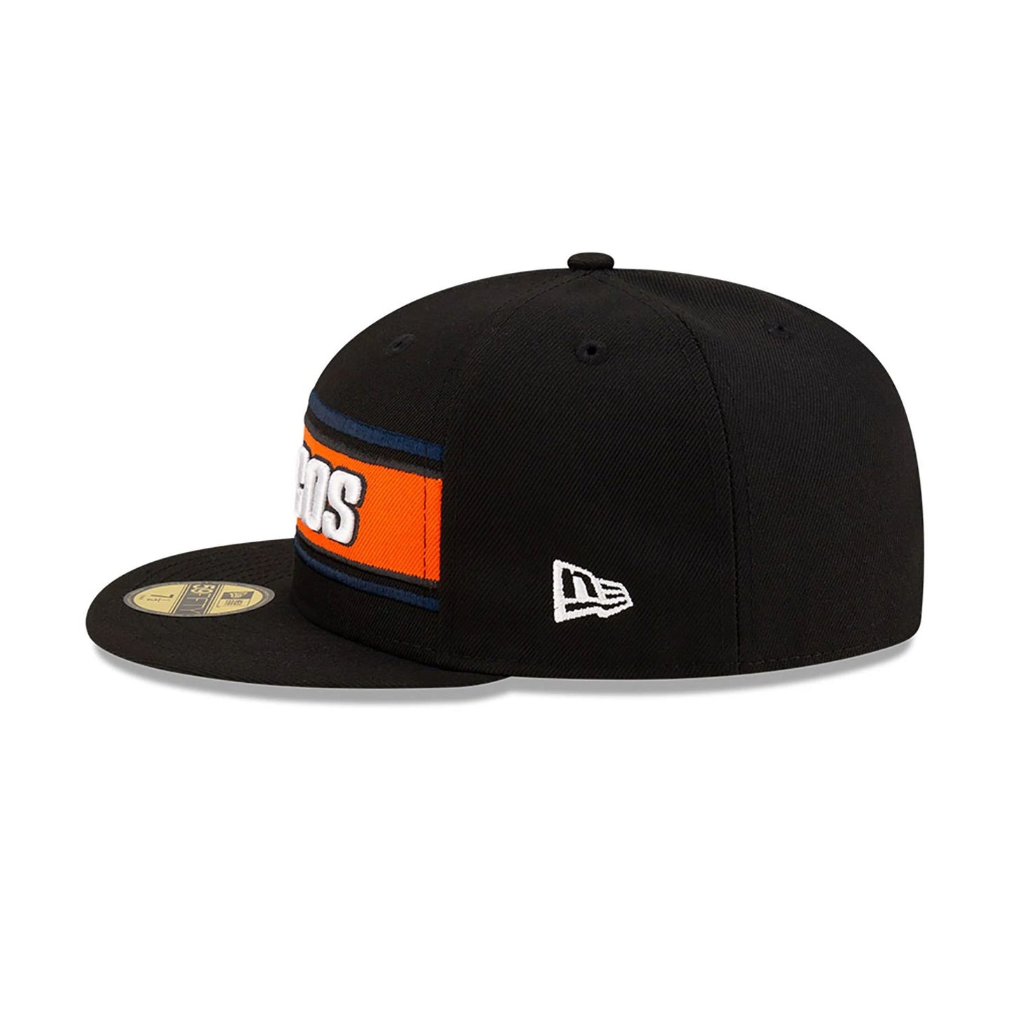 This is a Denver Broncos NFL Sideline 2024 Black 59FIFTY Fitted Cap 7