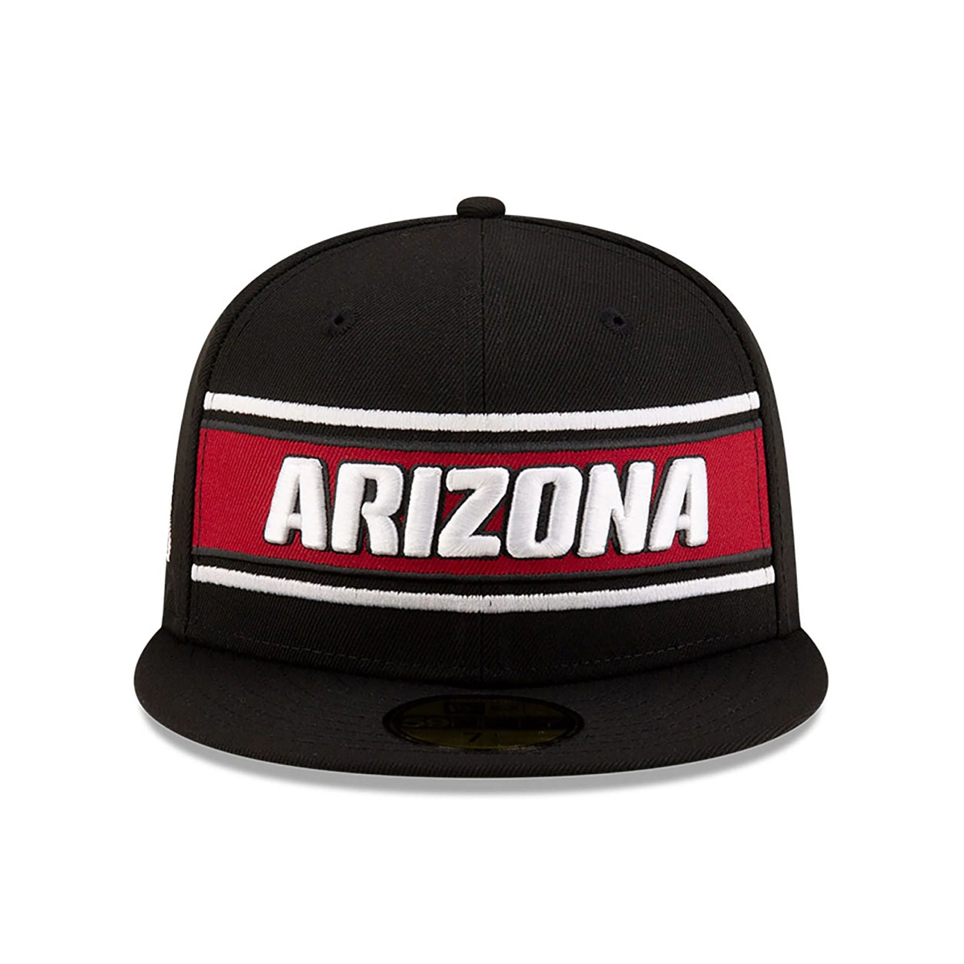 This is a Arizona Cardinals NFL Sideline 2024 Black 59FIFTY Fitted Cap 3