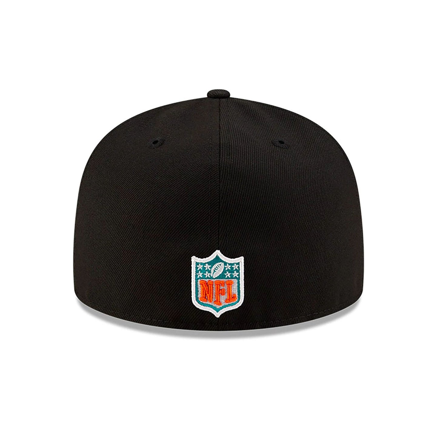 This is a Miami Dolphins NFL Sideline 2024 Black 59FIFTY Fitted Cap 5