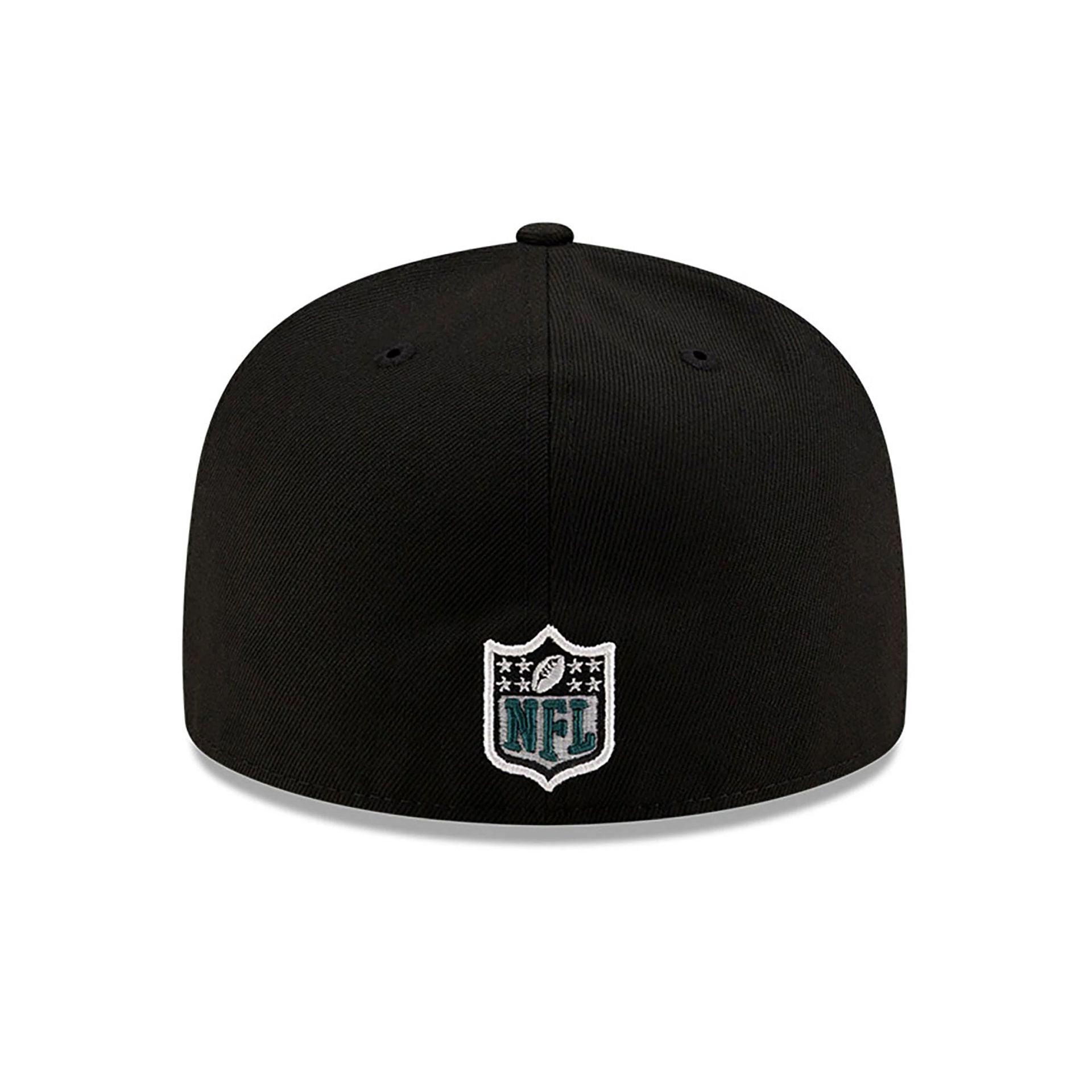 This is a Philadelphia Eagles NFL Sideline 2024 Black 59FIFTY Fitted Cap 5