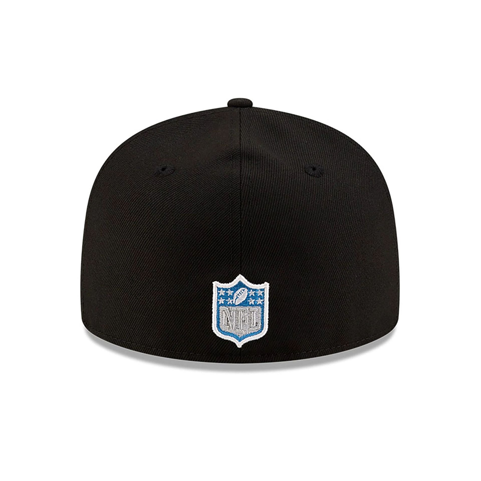 This is a Detroit Lions NFL Sideline 2024 Black 59FIFTY Fitted Cap 5