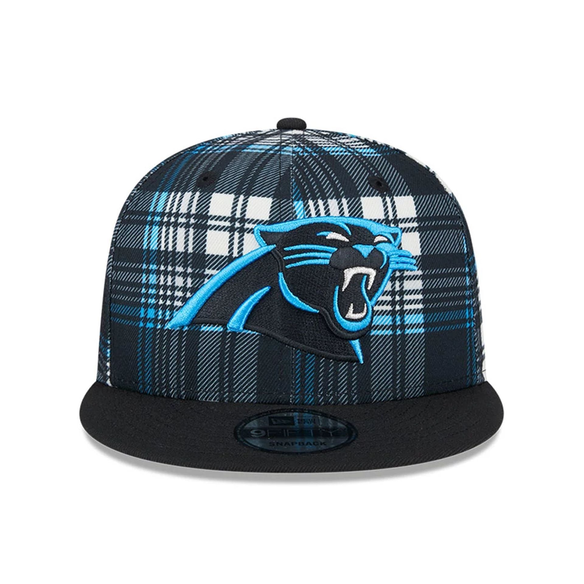 This is a Carolina Panthers NFL Sideline 2024 Blue 9FIFTY Snapback Adjustable Cap 2