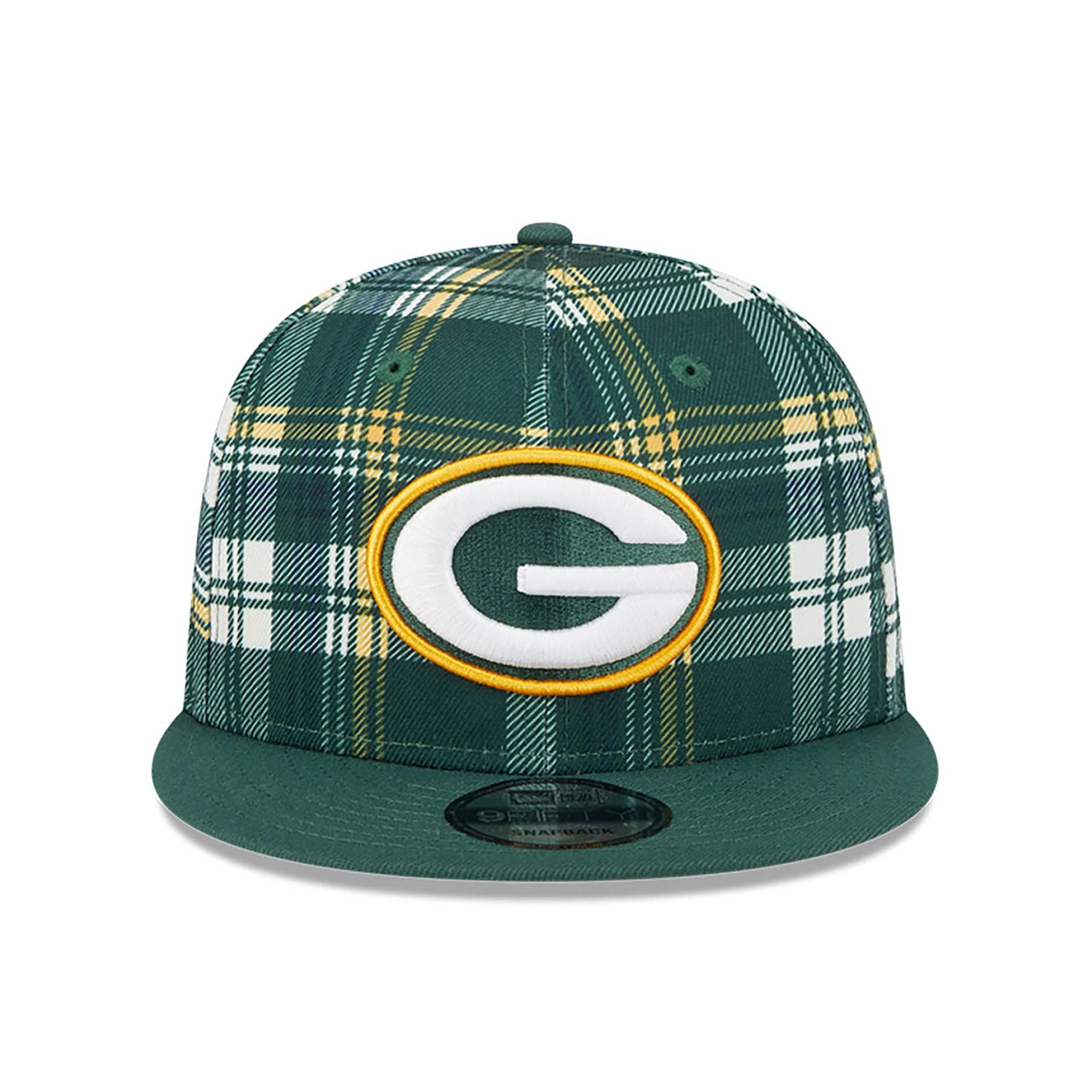 This is a Green Bay Packers NFL Sideline 2024 Dark Green 9FIFTY Snapback Cap 3