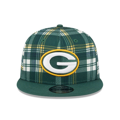 This is a Green Bay Packers NFL Sideline 2024 Dark Green 9FIFTY Snapback Cap 3