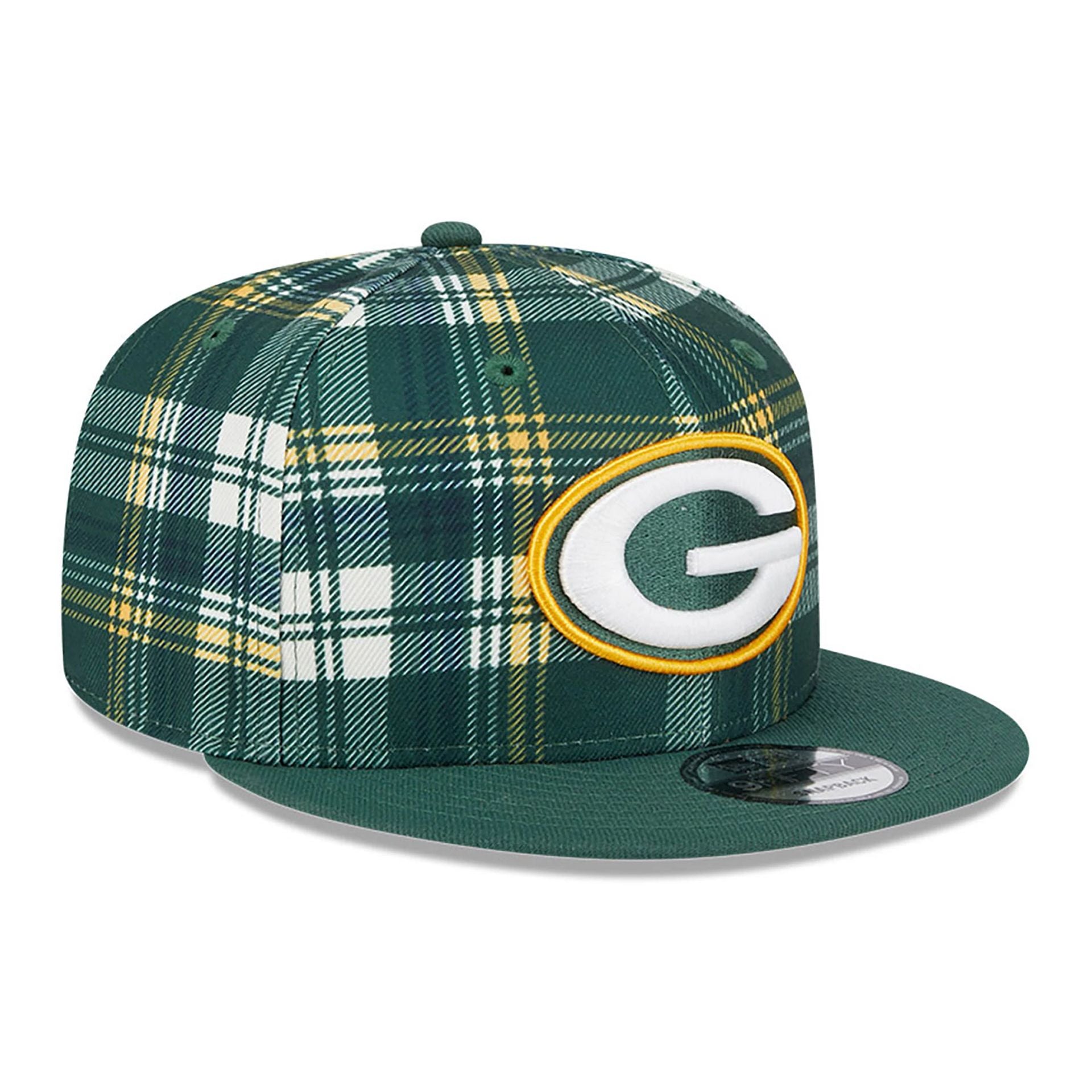 This is a Green Bay Packers NFL Sideline 2024 Dark Green 9FIFTY Snapback Cap 4