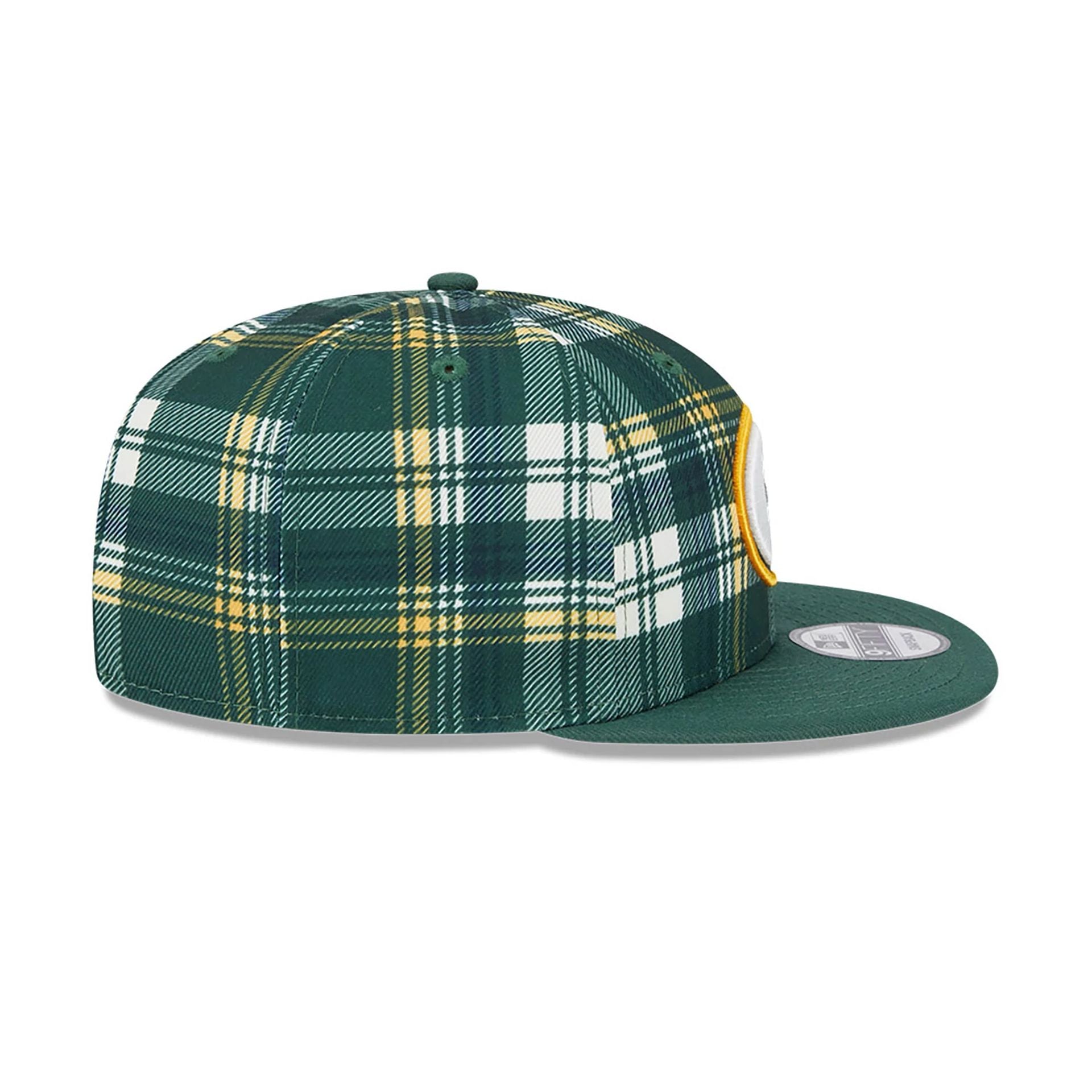 This is a Green Bay Packers NFL Sideline 2024 Dark Green 9FIFTY Snapback Cap 6