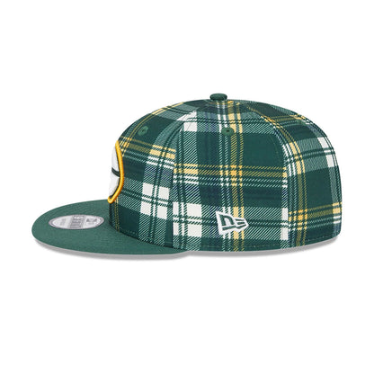 This is a Green Bay Packers NFL Sideline 2024 Dark Green 9FIFTY Snapback Cap 7