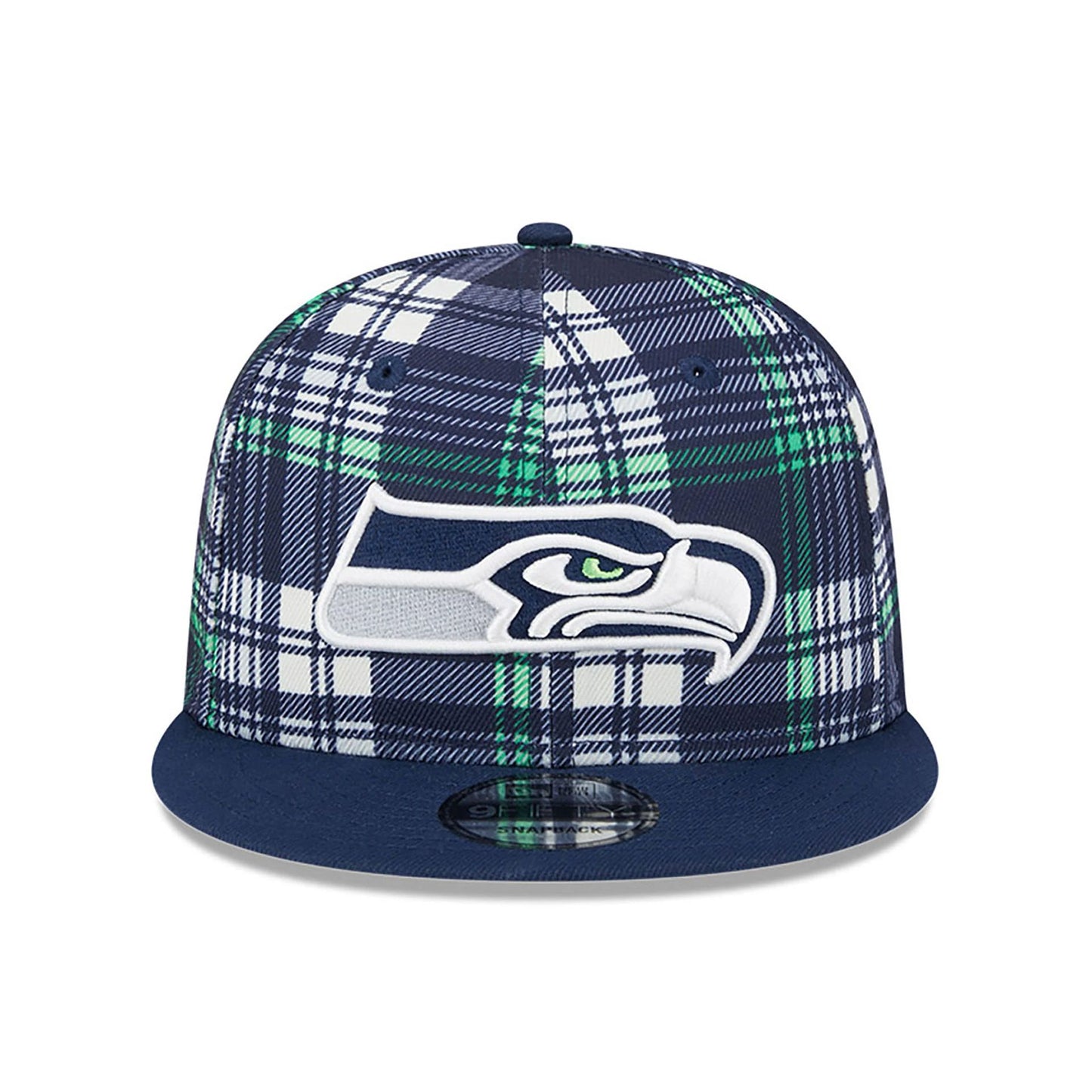 This is a Seattle Seahawks NFL Sideline 2024 Dark Blue 9FIFTY Snapback Cap 2