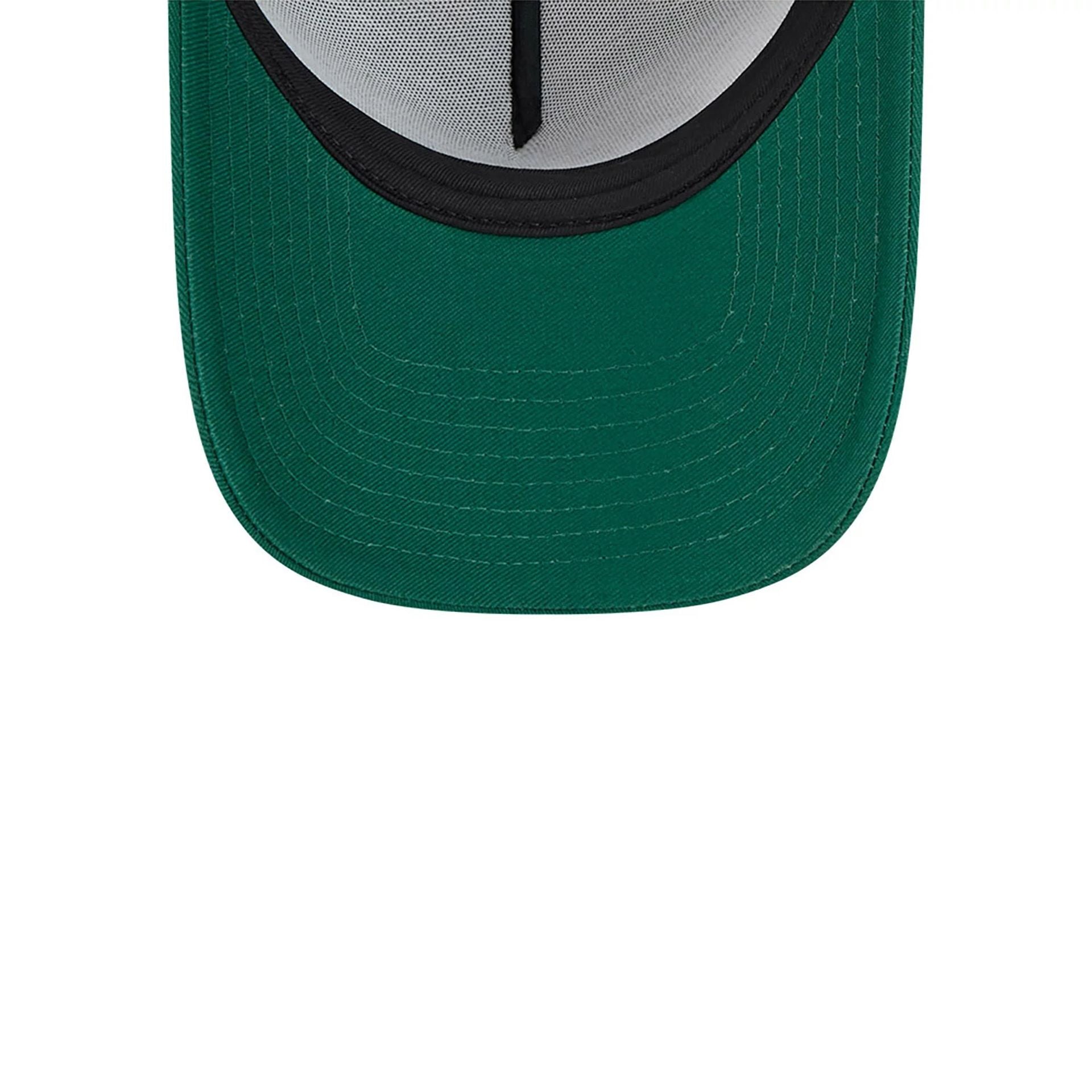 This is a New York Jets NFL Sideline Historic Green 9FORTY A-Frame Adjustable Cap 4