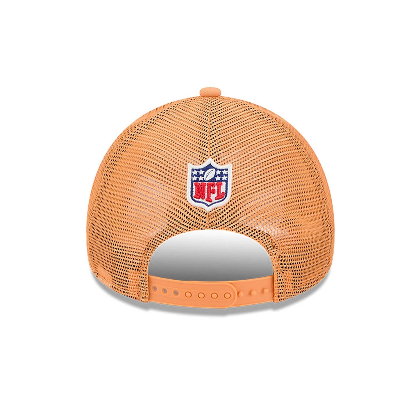 This is a Tampa Bay Buccaneers NFL Sideline 2024 Historic Orange 9FORTY A-Frame Adjustable Cap 5