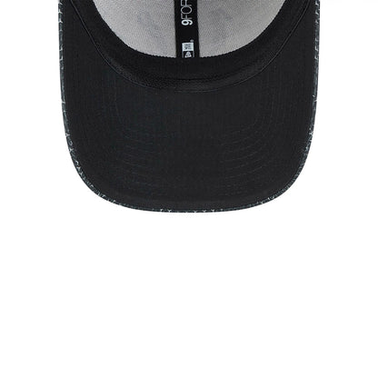 This is a Cincinnati Bengals NFL Sideline 2024 Black 9FORTY Stretch Snap Cap 4