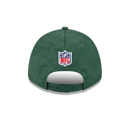 This is a Green Bay Packers NFL Sideline 2024 Dark Green 9FORTY Stretch Snap Cap 4