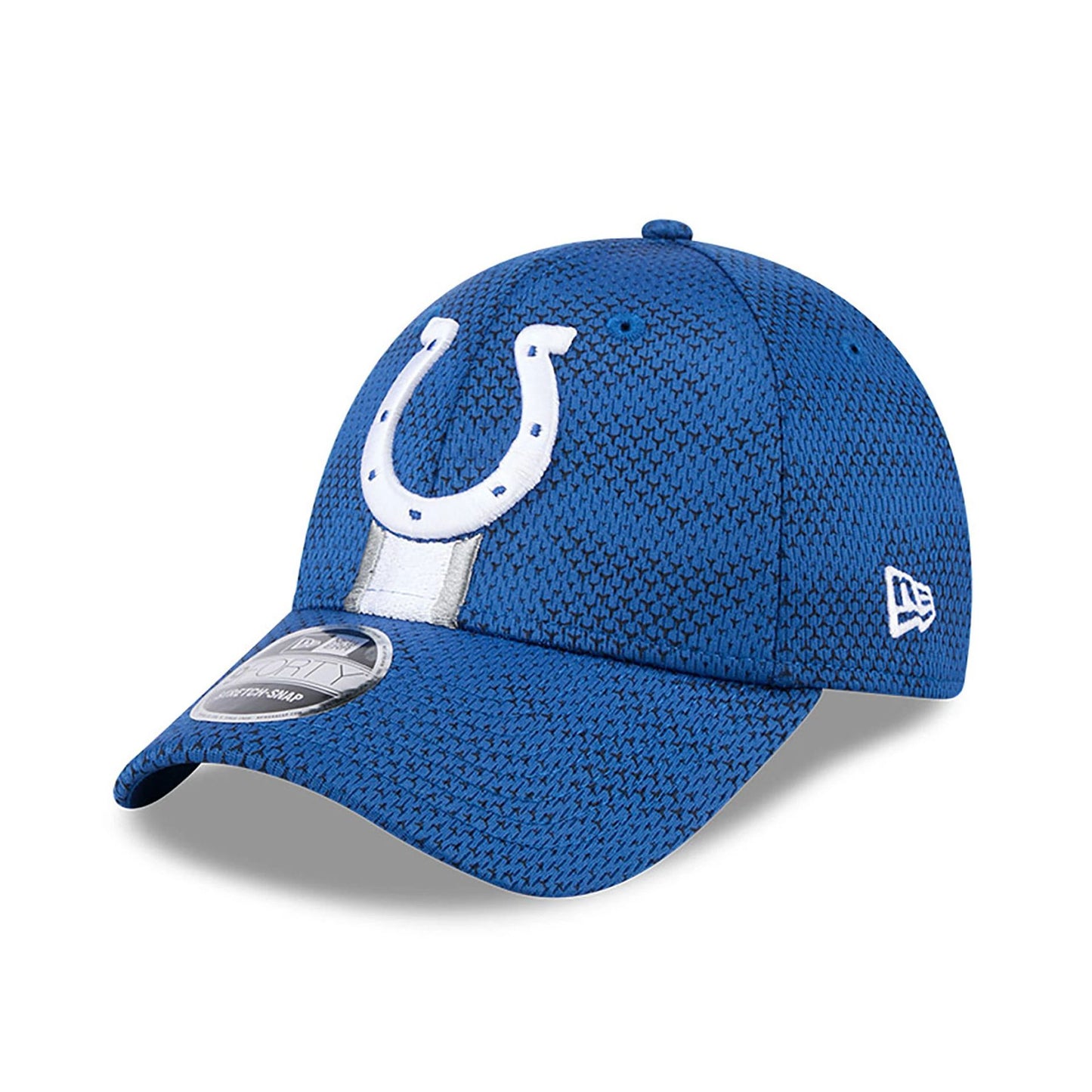 This is a Indianapolis Colts NFL Sideline 2024 Blue 9FORTY Stretch Snap Cap 3