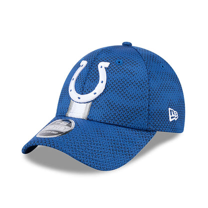 This is a Indianapolis Colts NFL Sideline 2024 Blue 9FORTY Stretch Snap Cap 3